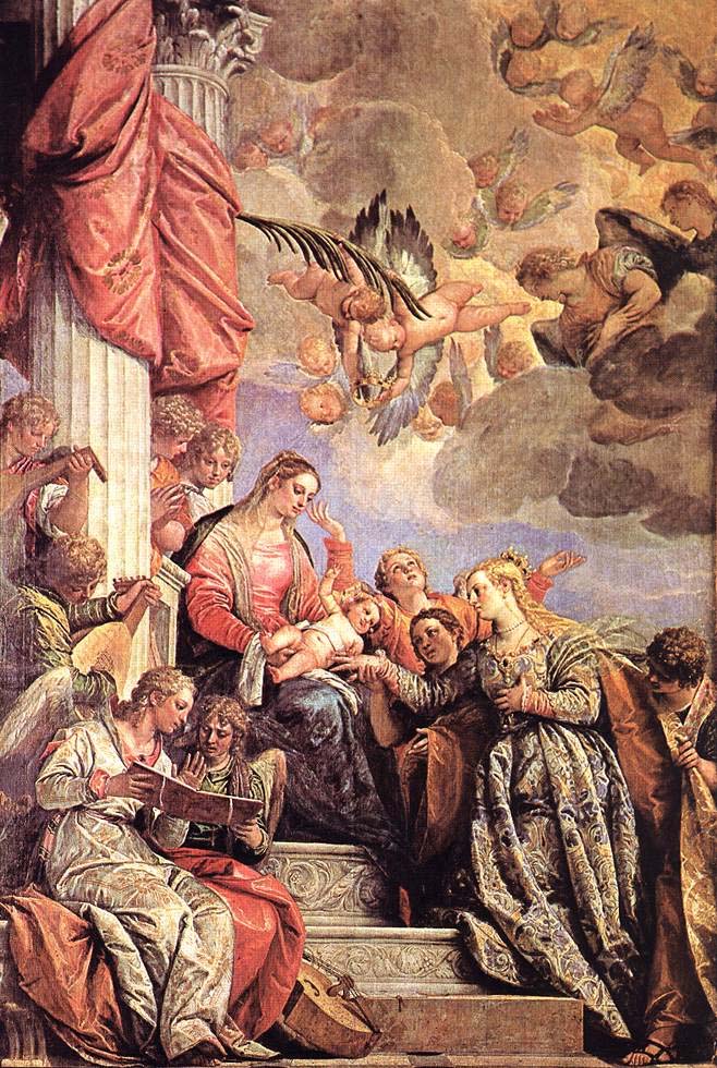 VERONESE (Paolo Caliari) The Marriage of St Catherine awr